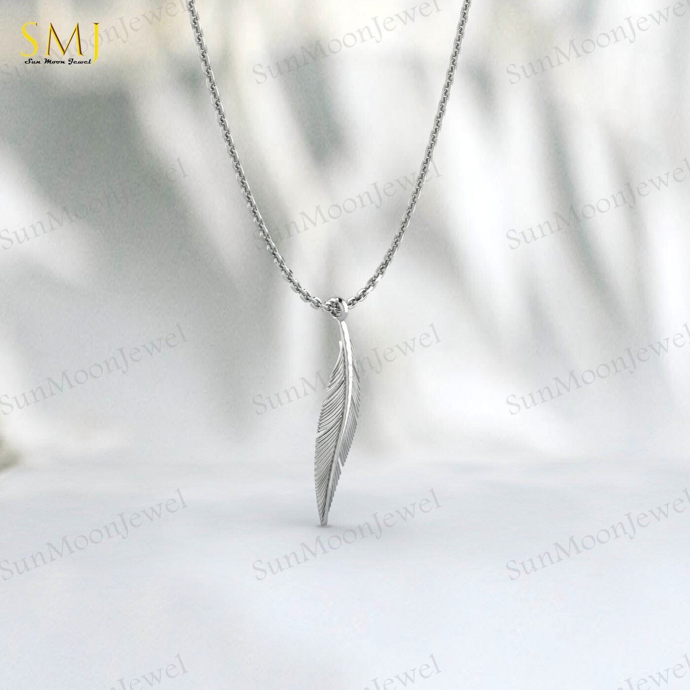 Fine Silver Wing Pendant Mens Wing Necklace Gold Feather Pendant Leaf Necklace