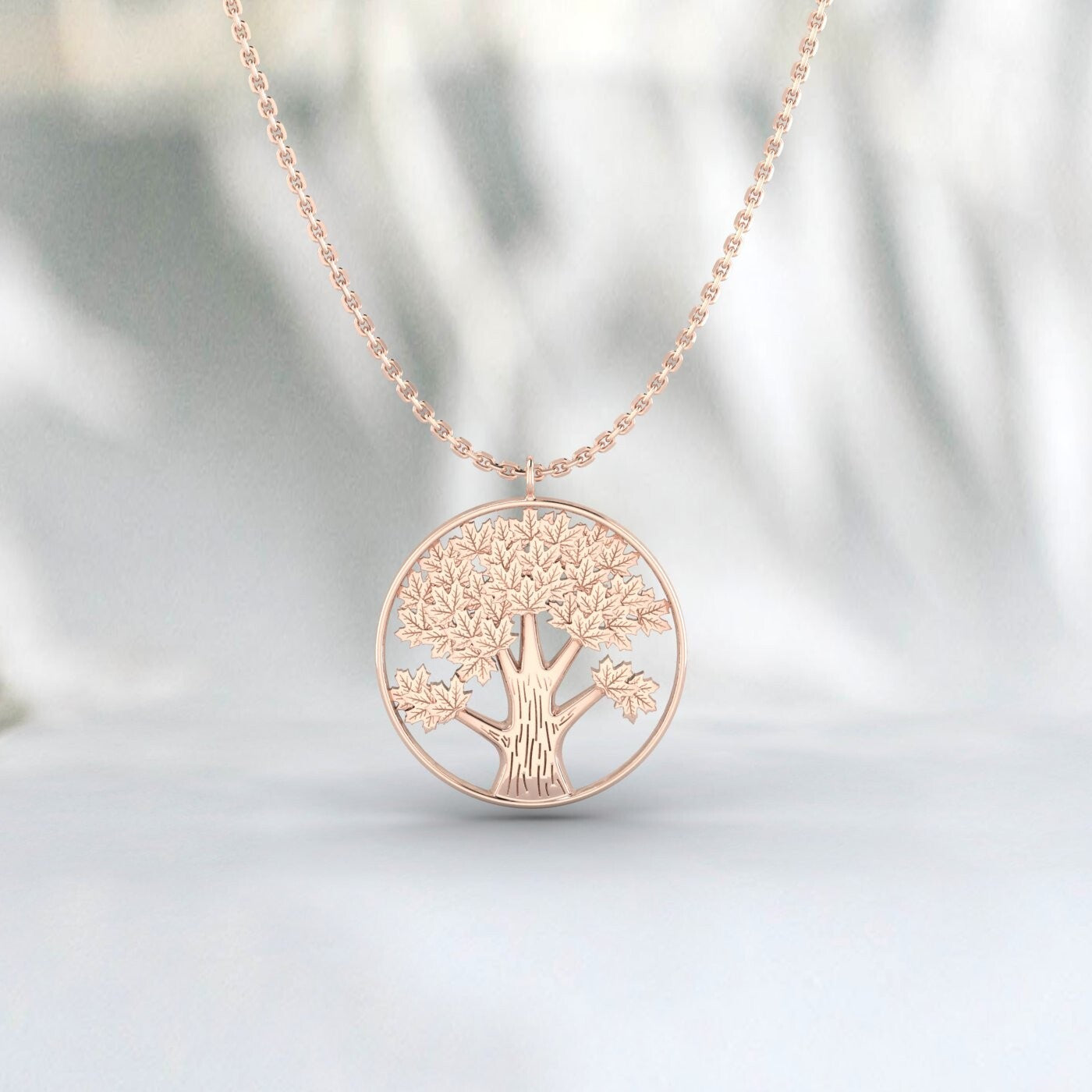 925 Silver Tree Of Life Couple Lovers Embraced Pendant Tree Of Life Necklace
