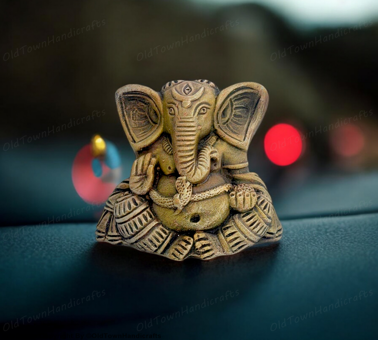 Handcrafted 5-Inch Terracotta Ganesha Unique Home Decor Gift Item