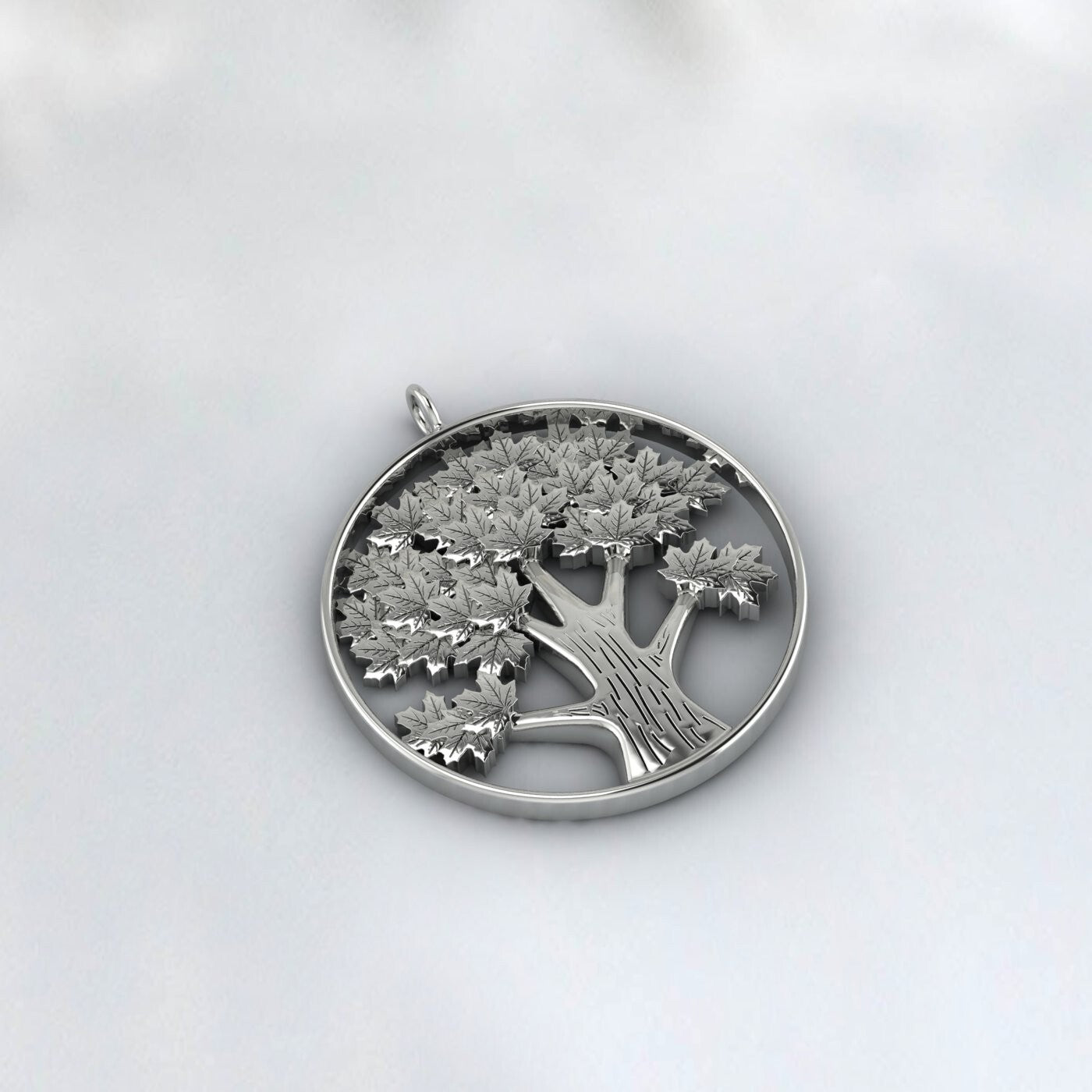 925 Silver Tree Of Life Couple Lovers Embraced Pendant Tree Of Life Necklace