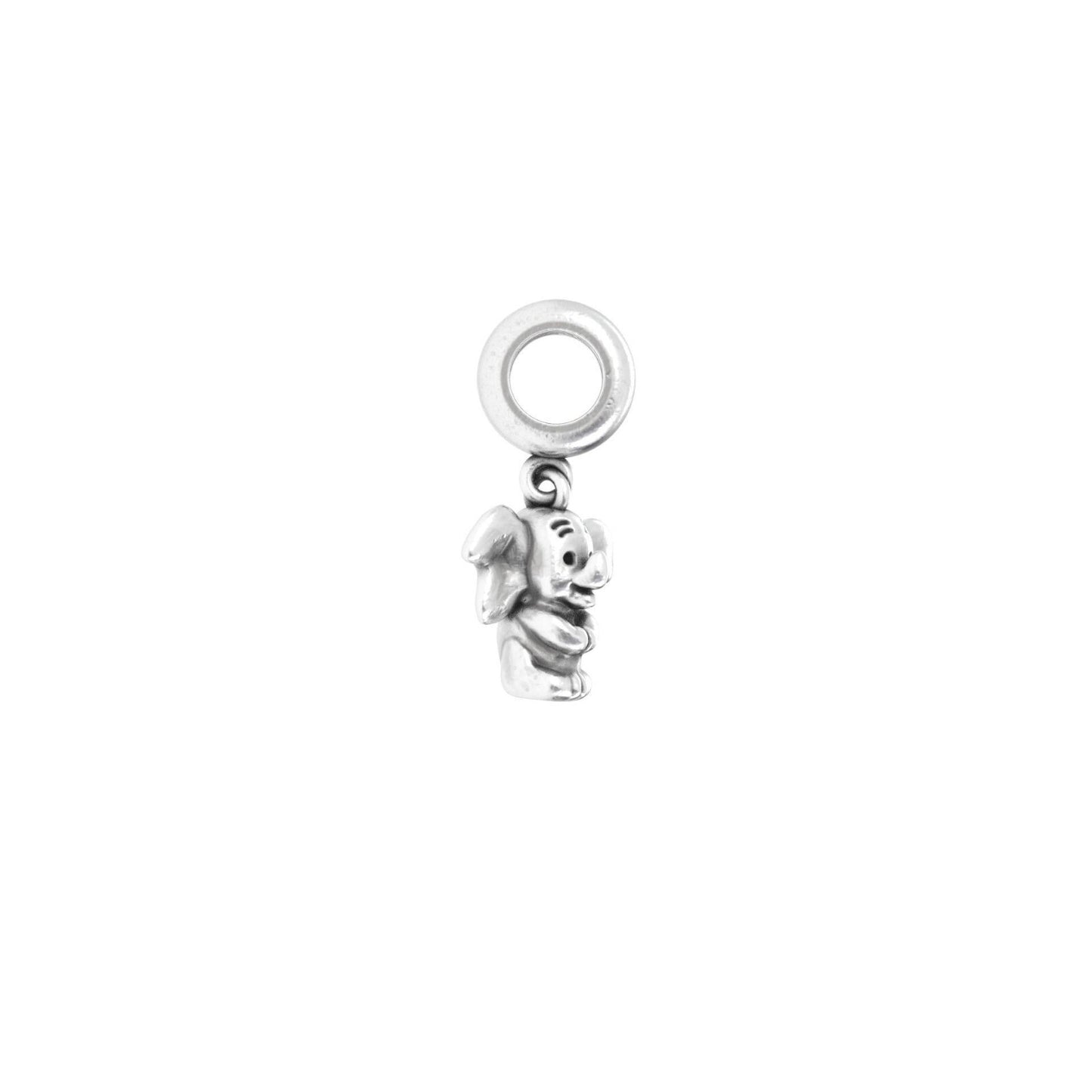 925 Silver Baby Elephant Charm Pendant Necklace Lucky Gift Home Baby Children