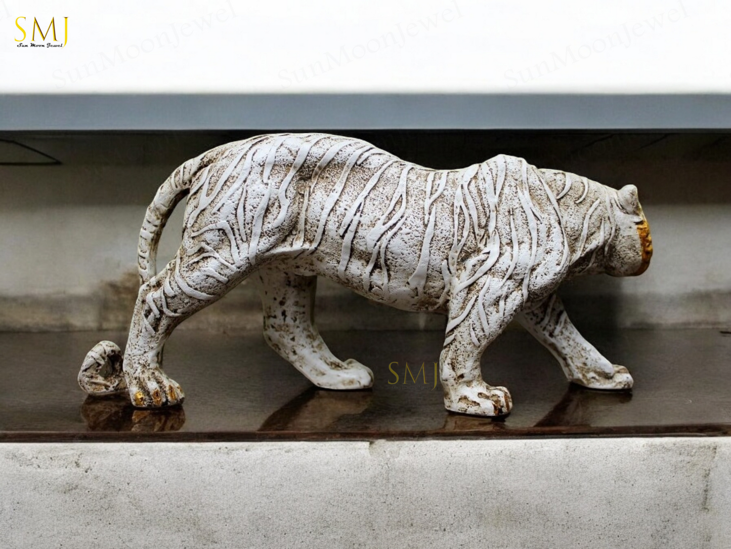 Walking Tiger Home Decor Showpiece Walking Tiger Sculpture Walking Tiger Statue