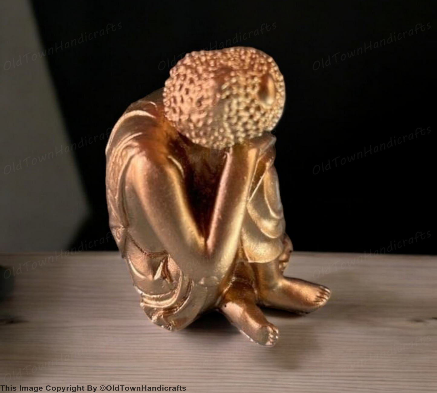Buddha Resting Idol | Decorative Spiritual Showpiece for Home & Office Decor