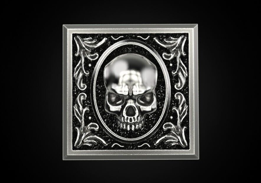 Big Men Gothic Biker Skull Ring 925 Sterling Silver Vintage Style Jewelry US5~15