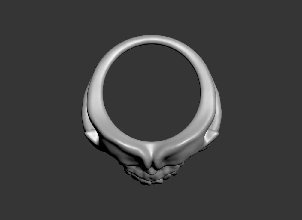 925 Silver Skull Ring Solid Gothic Biker Ring For Men Women Gift Ring Us5~ 15
