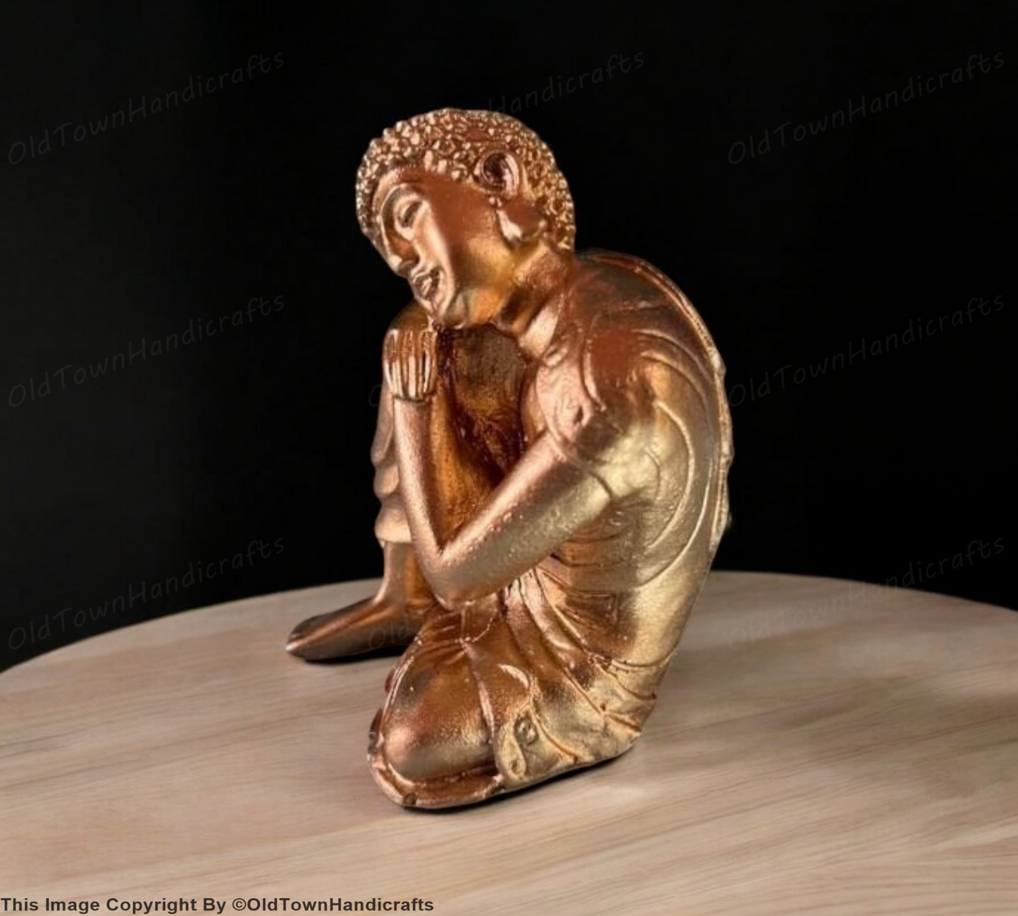 Buddha Resting Idol | Decorative Spiritual Showpiece for Home & Office Decor