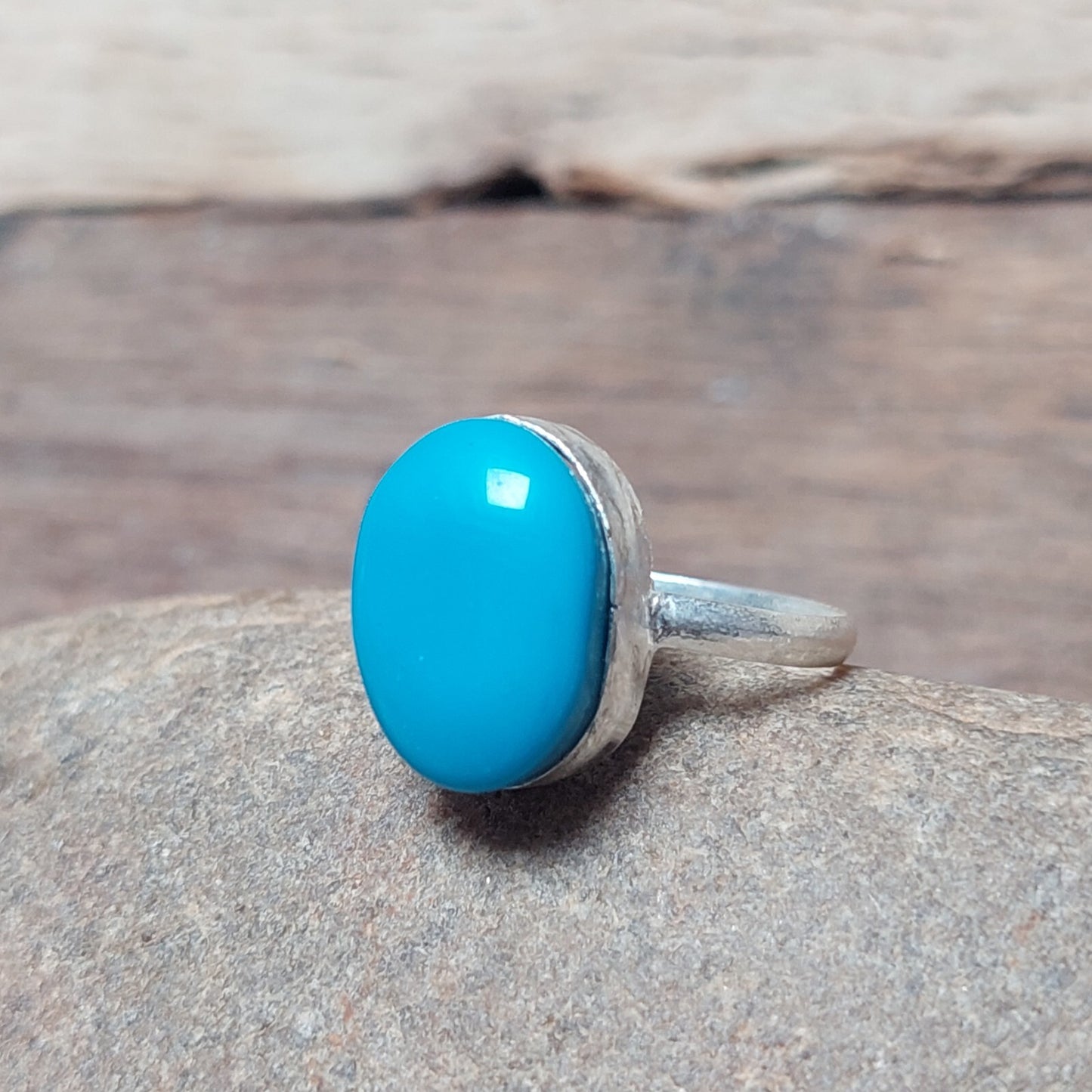 Oval Turquoise Men Ring,925 Sterling Silver Ring,Statement Ring,Engagement Ring