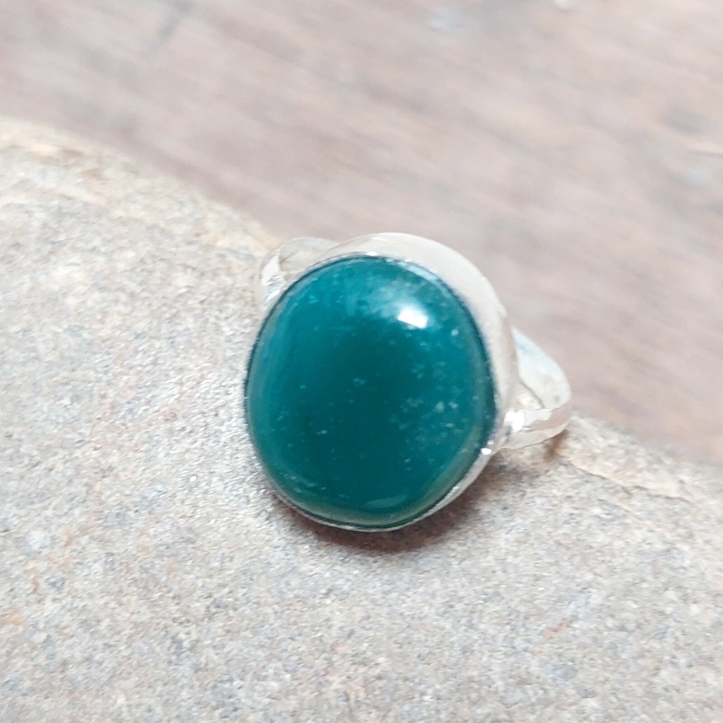 Green Onyx Ring,Statement Ring,925 Sterling Silver Handmade Ring,Gift For Her