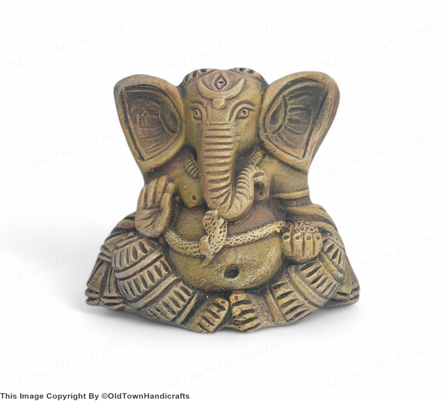 Handcrafted 5-Inch Terracotta Ganesha Unique Home Decor Gift Item