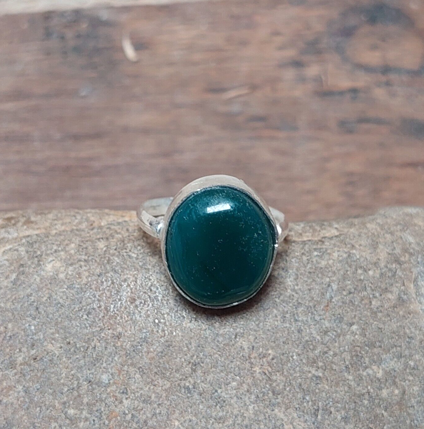 Green Onyx Ring,Statement Ring,925 Sterling Silver Handmade Ring,Gift For Her