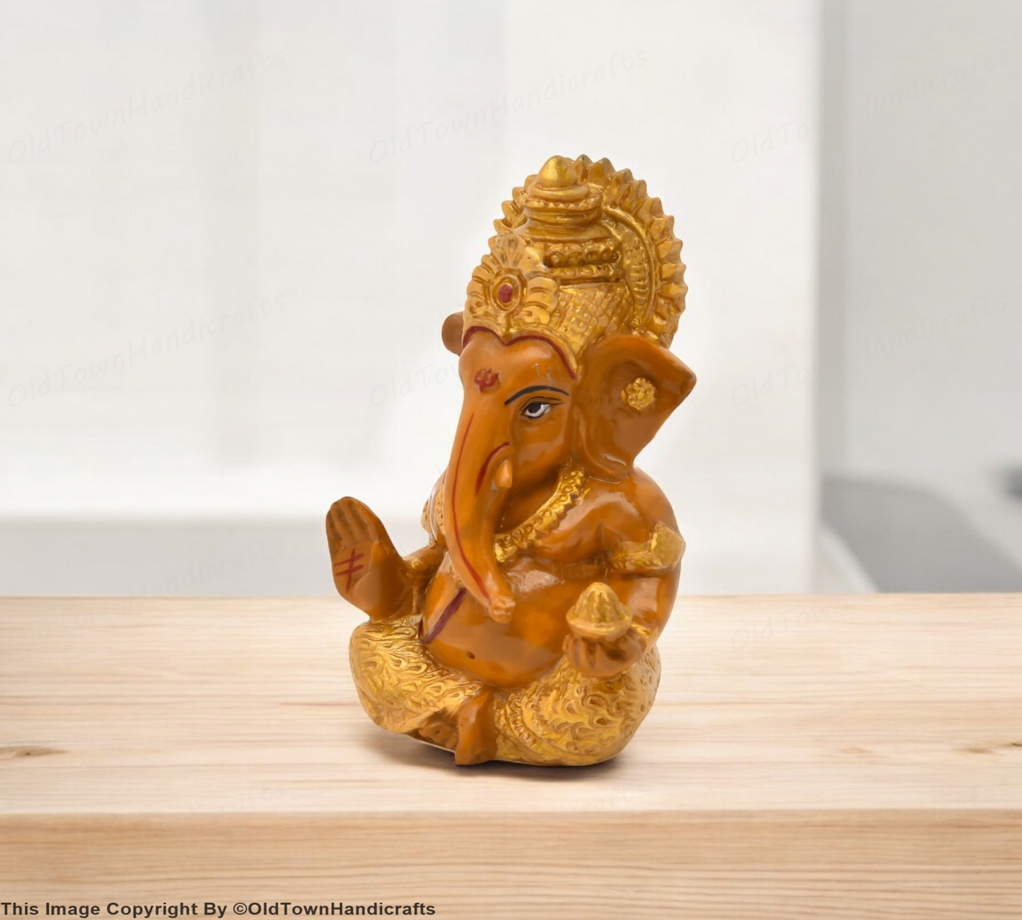 Ganesh Polyresin Lord Ganesh Statue Ganesha Idol for Home & Office Decor