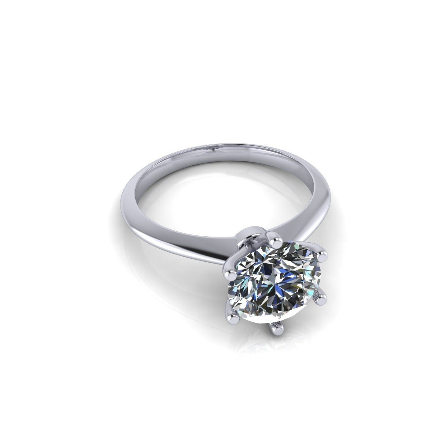 Silver Moissanite Vintage Art Deco Engagement Ring Couple Ring Jewelry Us5~ 15