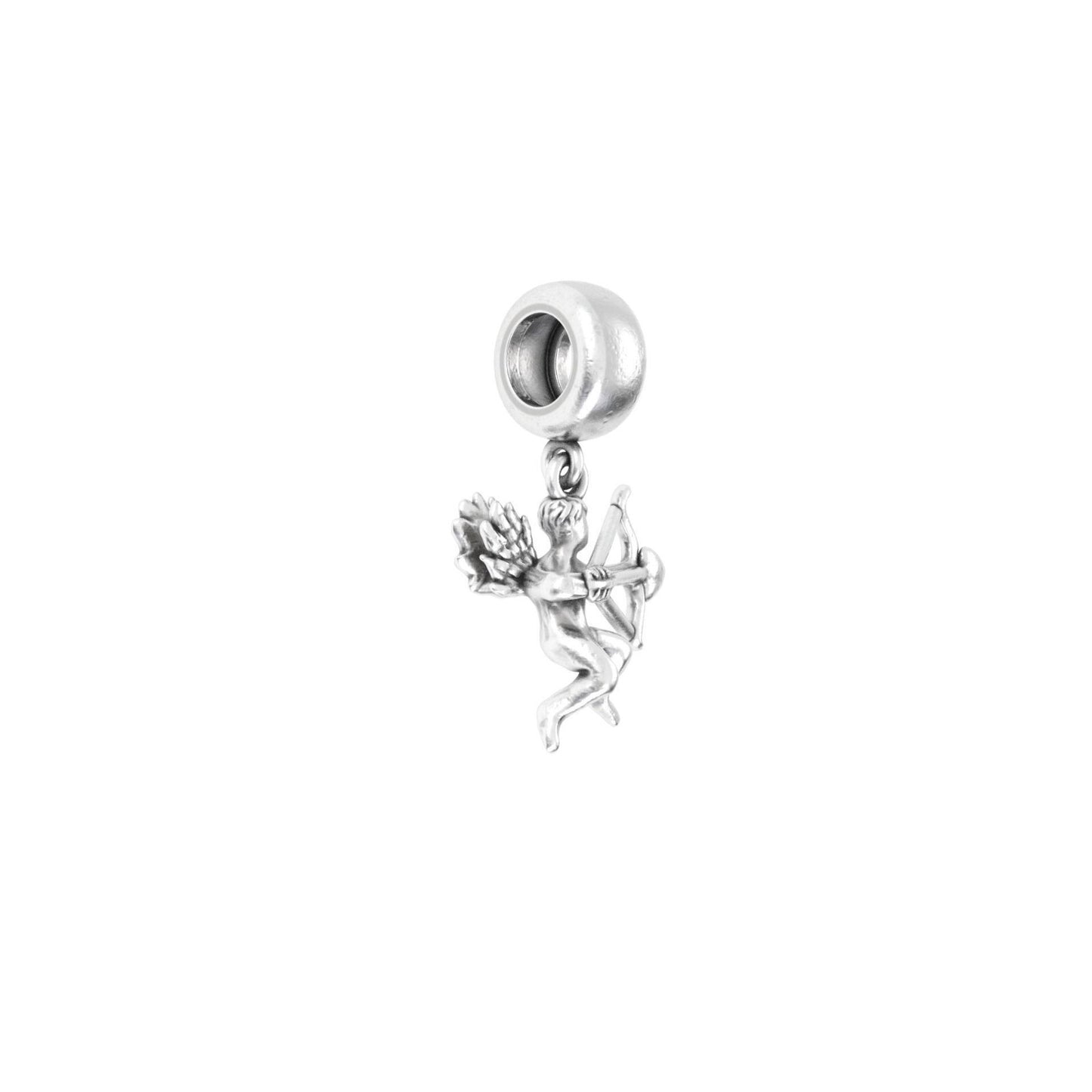 925 Silver Cupid Pendant For Gift Women Angel Charm Religious Necklace Gift
