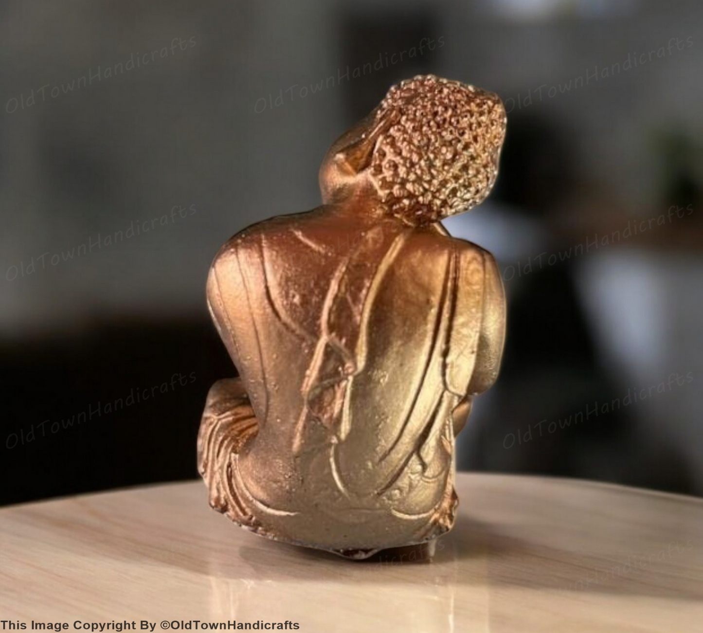 Buddha Resting Idol | Decorative Spiritual Showpiece for Home & Office Decor