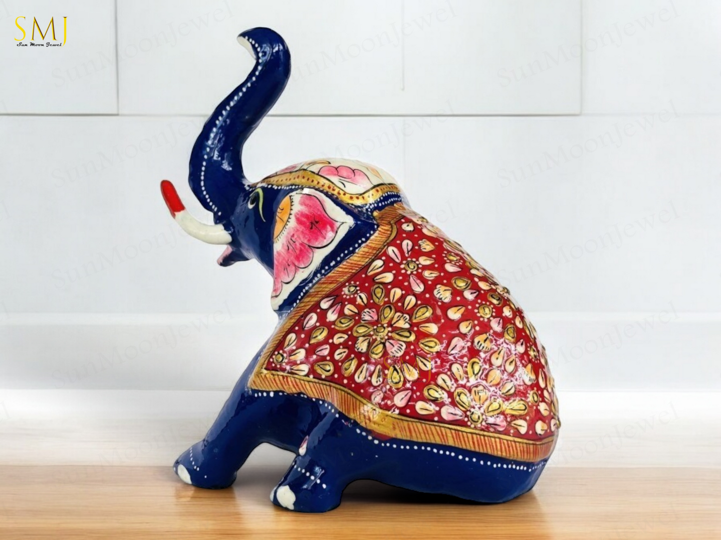 Appu Elephant Statue Beautiful Appu Elephant Metal Figurine Indian handicraft