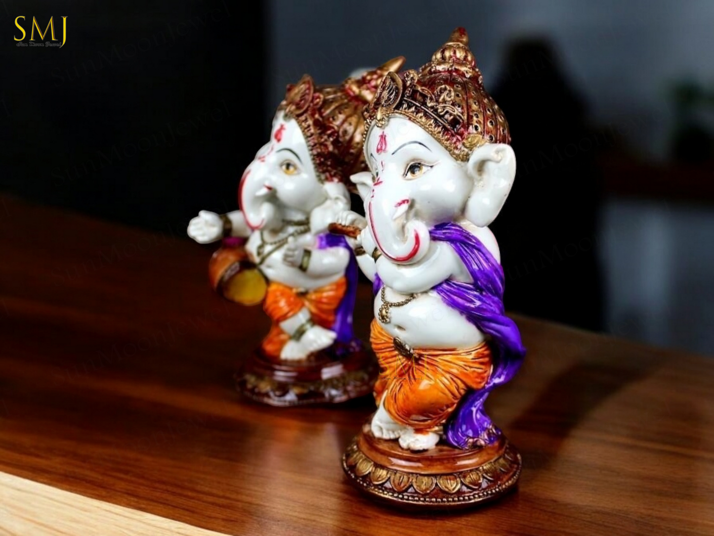 Dancing Ganesha Statues 6Inch Ganesh Indian God Idol Ganesha for Home Decor Gift