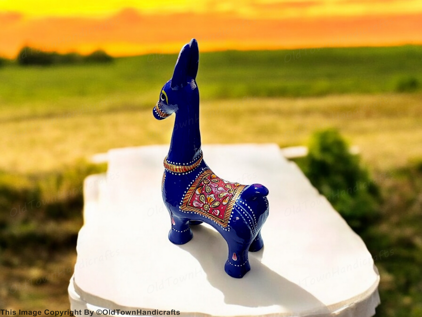 Handcrafted 3" Bankura Horse Statue Rajasthani Art Decor | Unique Gift for Home