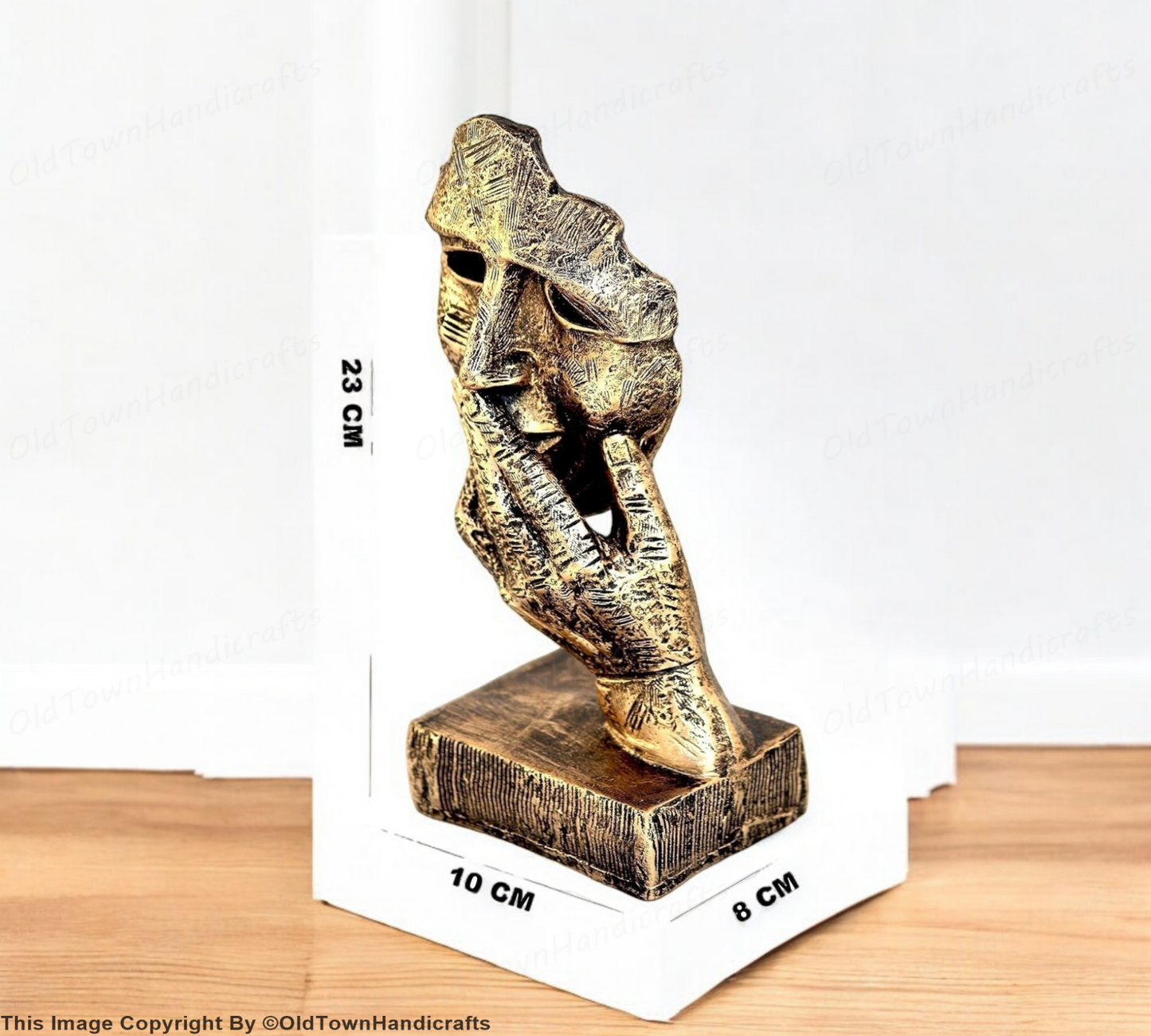 Handcrafted Human Face Figurine Decorative Showpiece for Home & Office Decor