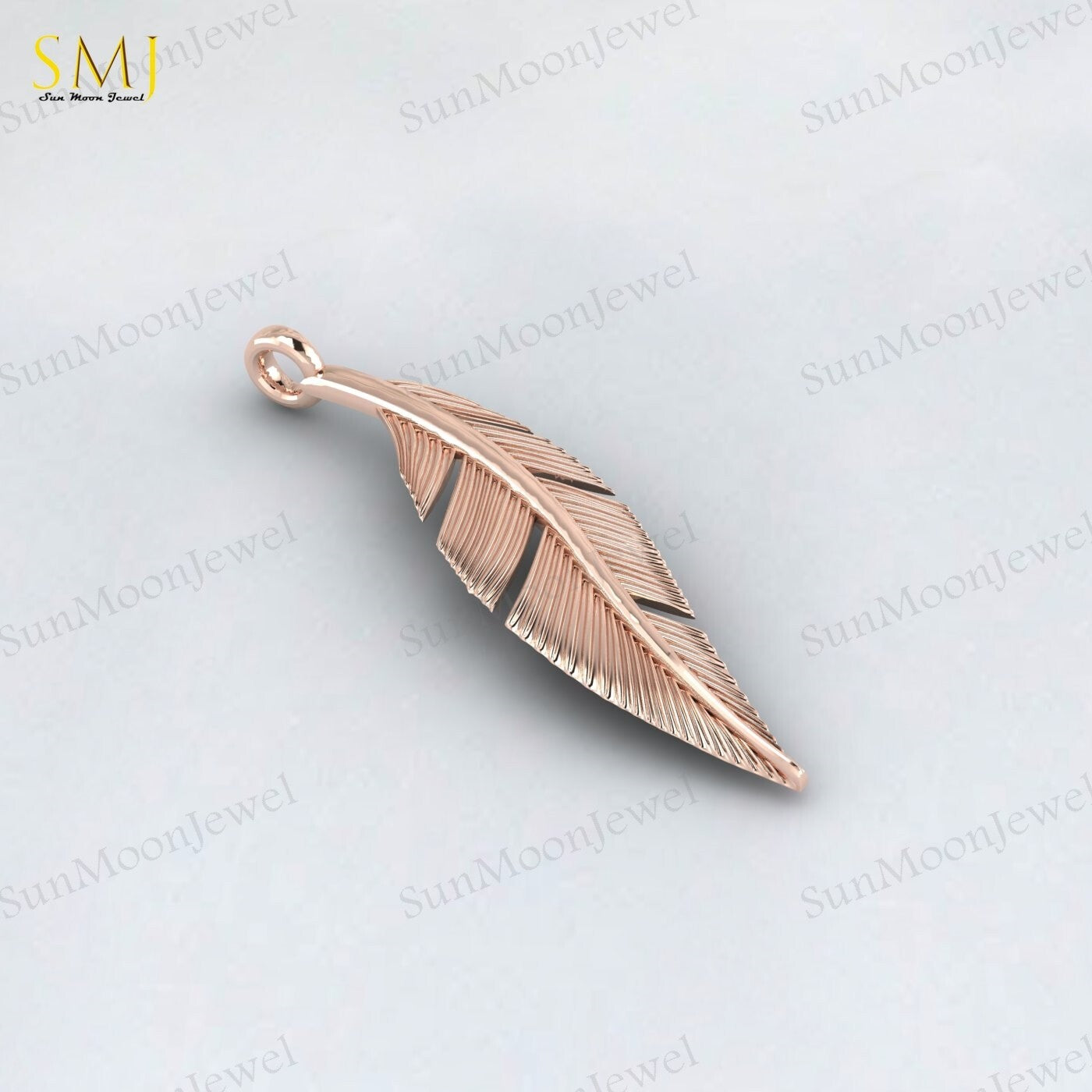 Fine Silver Wing Pendant Mens Wing Necklace Gold Feather Pendant Leaf Necklace