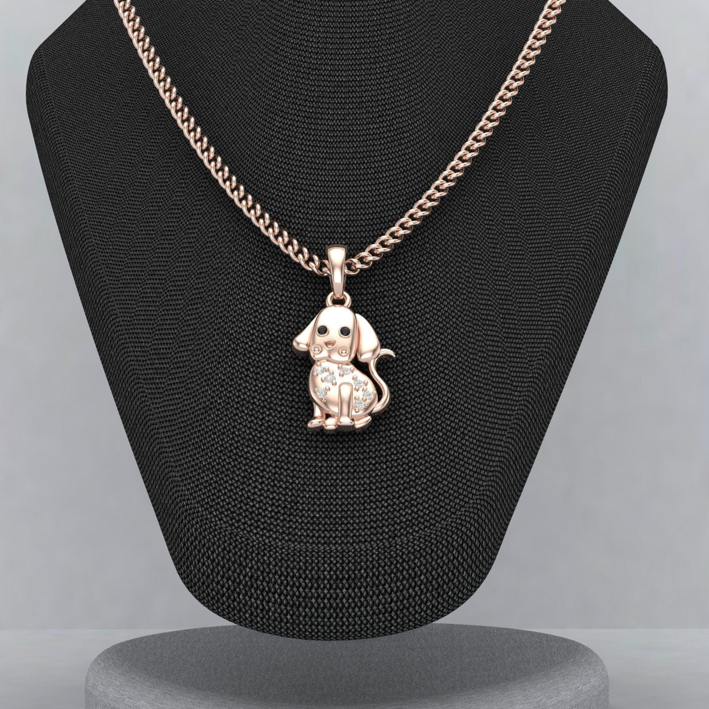 Labrador Style A Necklace - Engraving Pendant - Sterling Silver Jewelry - Gold Jewelry - Rose Gold Jewelry - Personalized Pet Dog Jewelry