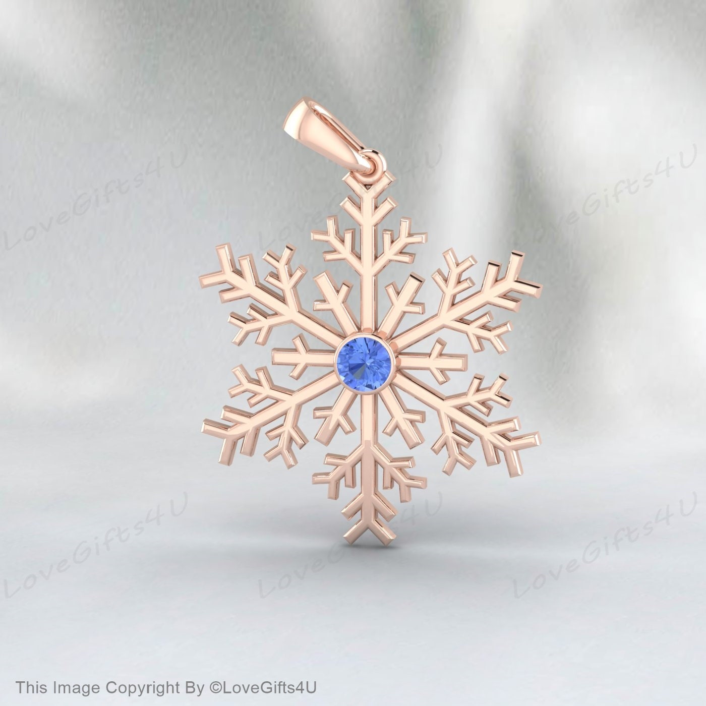 Silberne Schneeflockenkette, Silbernes Weihnachtsgeschenk, Winterkette, Geschenk für einen verschneiten Tag, funkelnde elegante Halskette, Schneeflockenanhänger, Winterthema