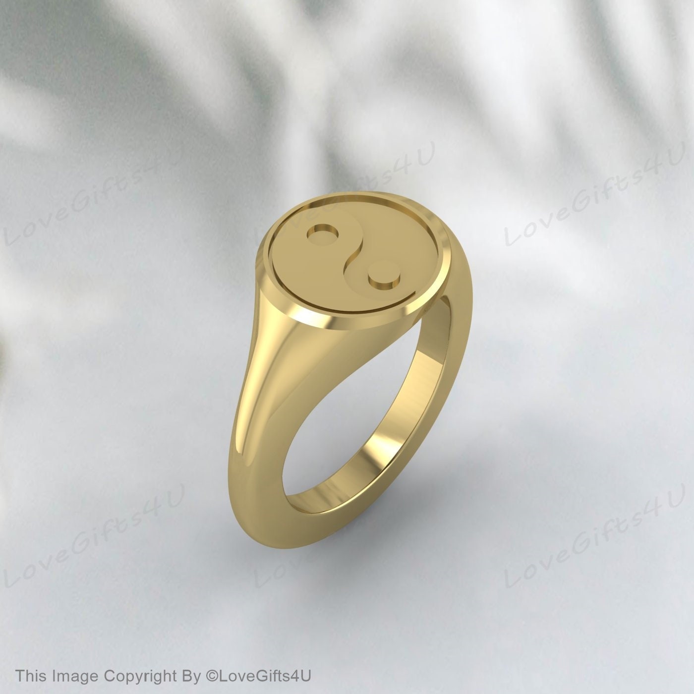 Yin Yang Ring, Sterling Silber Ring, Taoist Zen Spirit Schmuck, Mann Frau Ring, Balance Yoga Ring, Runder Signet Ring Unisex Ring