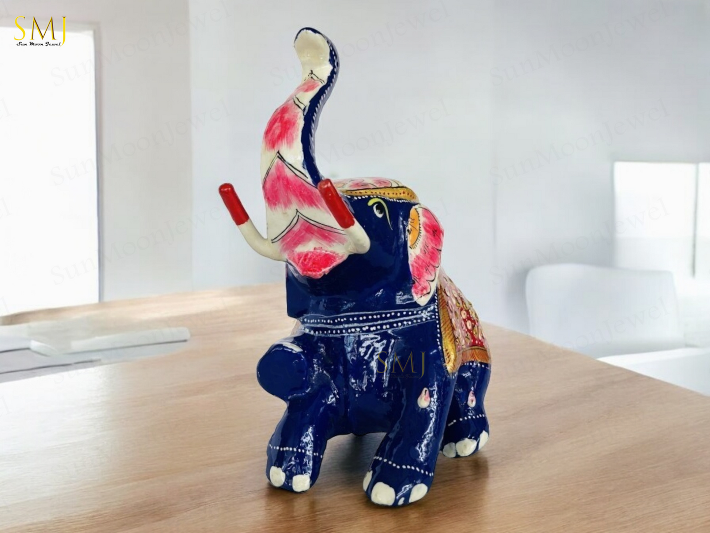Appu Elephant Statue Beautiful Appu Elephant Metal Figurine Indian handicraft