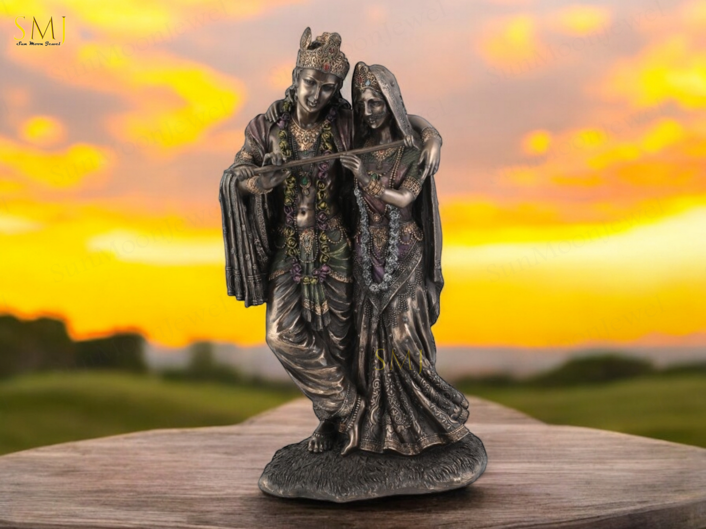 Radha Krishna Statue Handmade Temple Decor Premium Qualit Radha Krishna Gift