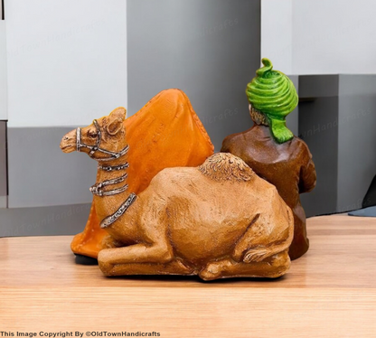 Rajasthani Handicrafts Love Couple Showpiece Decor Statue Ideal for Gifts Home