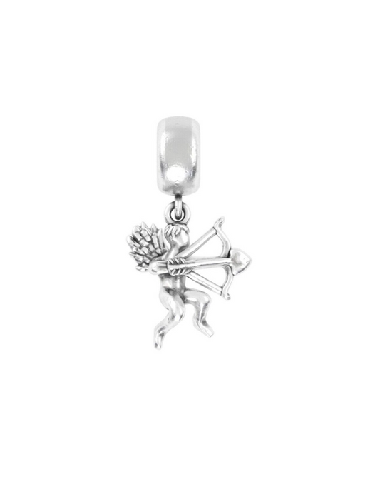 925 Silver Cupid Pendant For Gift Women Angel Charm Religious Necklace Gift