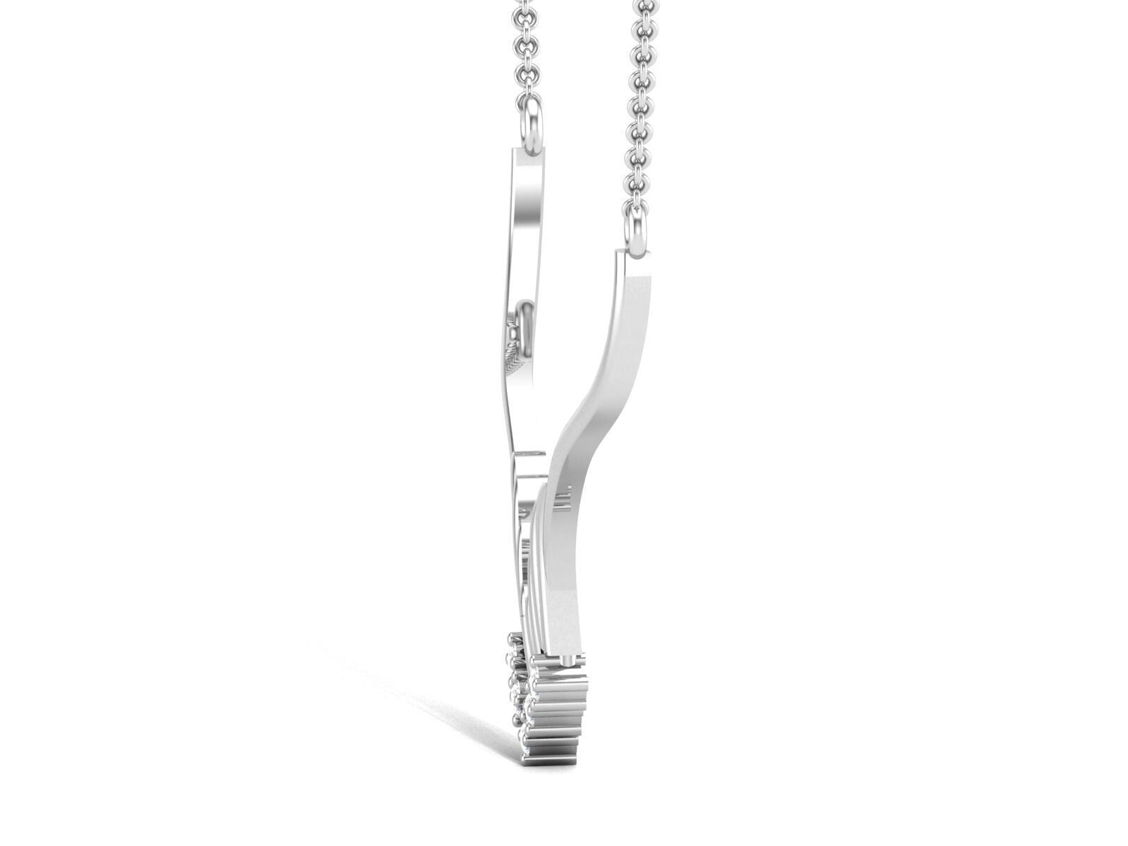 Silver Pendant Adjustable Necklace Gift For Girls Women Stylish Jewelry Occasion