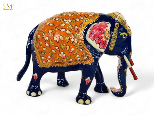 Trunk Down Elephant Trunk Down Elephant Statue Beautiful Indian Handicraft Gift