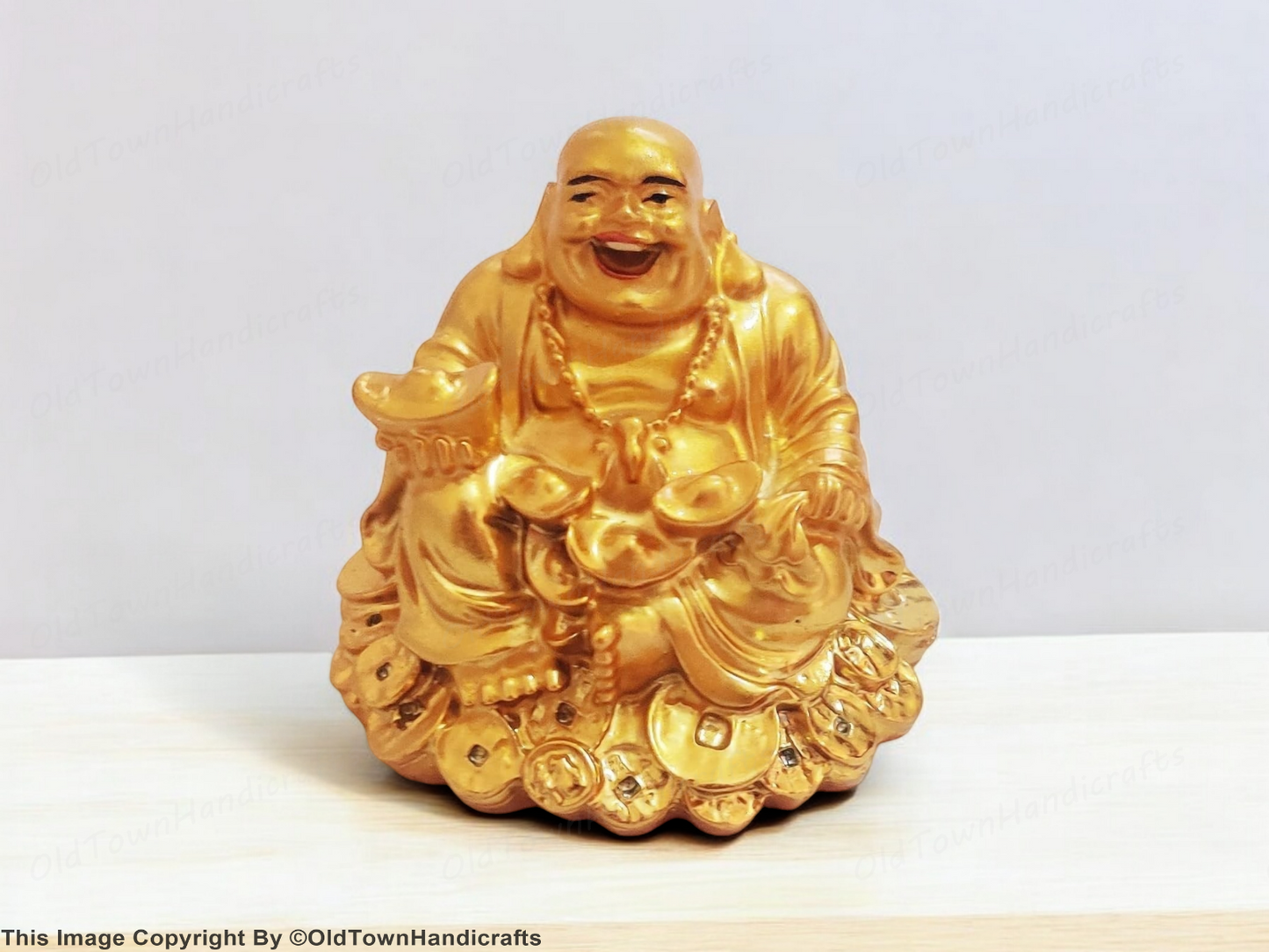 Laughing Buddha Showpiece Symbol of Laughing Buddha Happiness Prosperity Gift