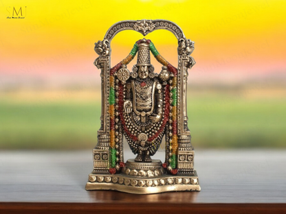 Tirupati Balaji Statue Premium Bronze Lord Venkateswara Idol Wall Hanging Gift