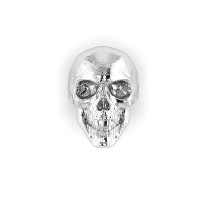 Silver Skull Ring Gothic Biker Punk Ring Bold Large Unique Statement Gift Men