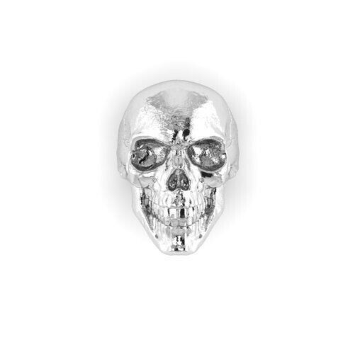 Silver Skull Ring Gothic Biker Punk Ring Bold Large Unique Statement Gift Men