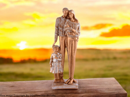 Resin Love Family Couple Showpiece Perfect Home Decor Accent Ideal Gift Choice