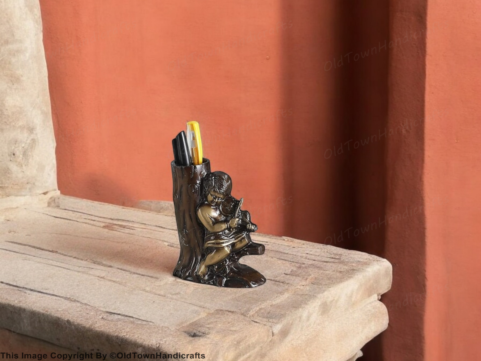 Brass Cupid Tableware Showpiece Decorative Brass Home Decor Auspicious Gift