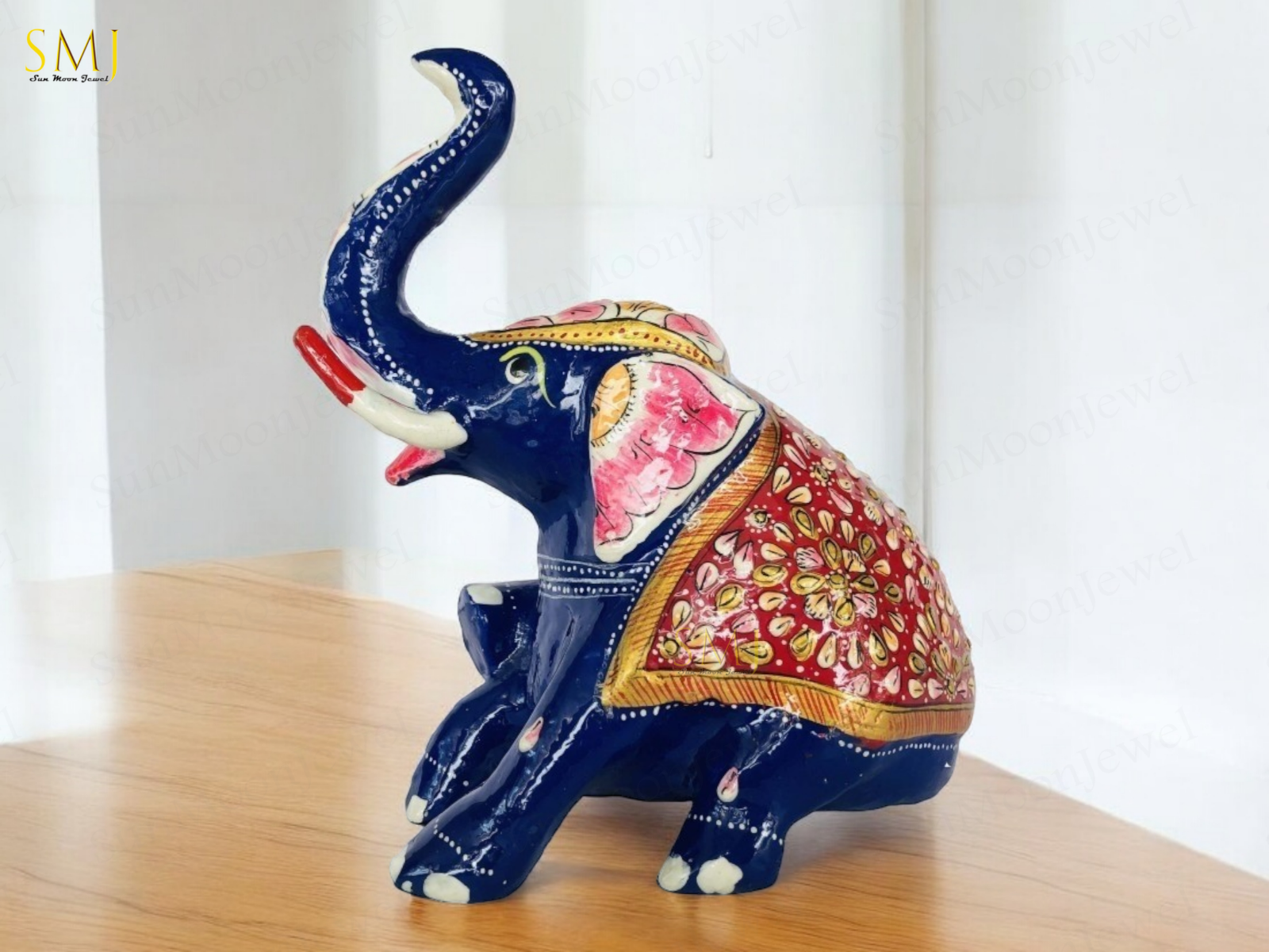 Appu Elephant Statue Beautiful Appu Elephant Metal Figurine Indian handicraft