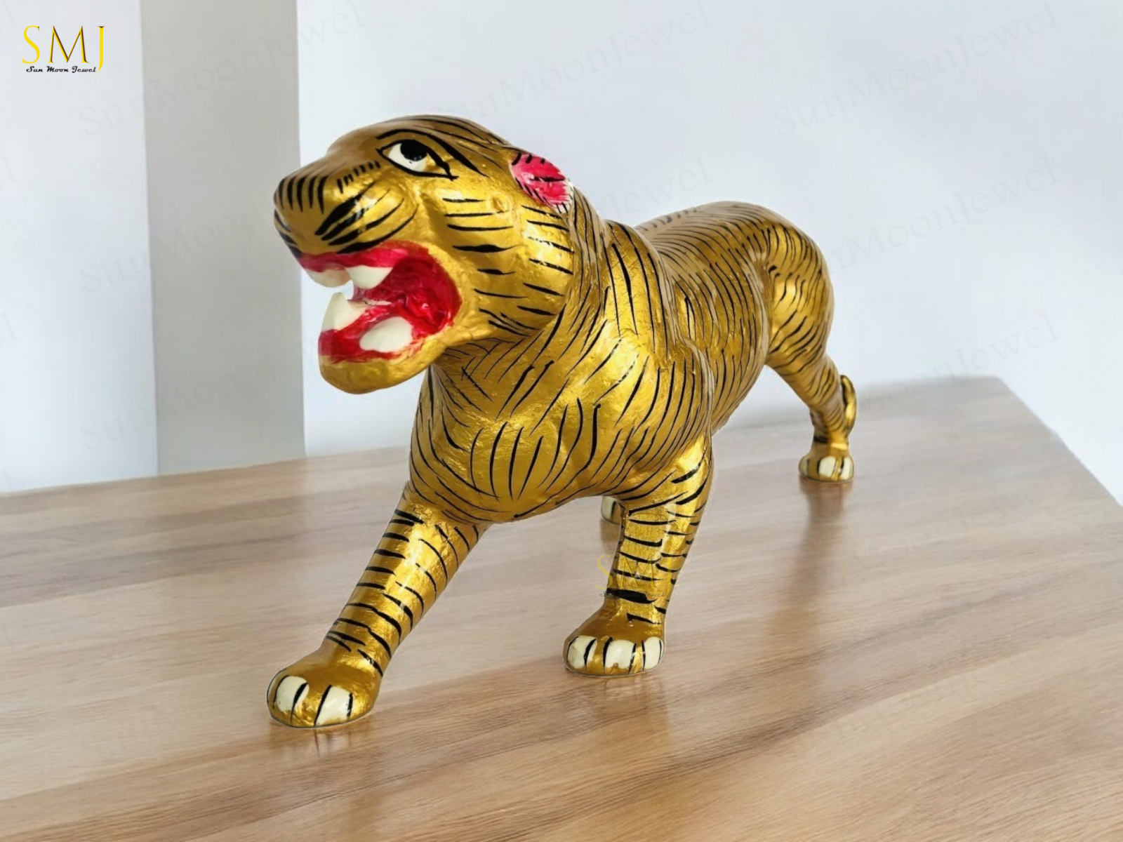 Tiger Home Decor Tiger Showpiece Tiger Statue Tiger Brithday Gift Animal Tiger