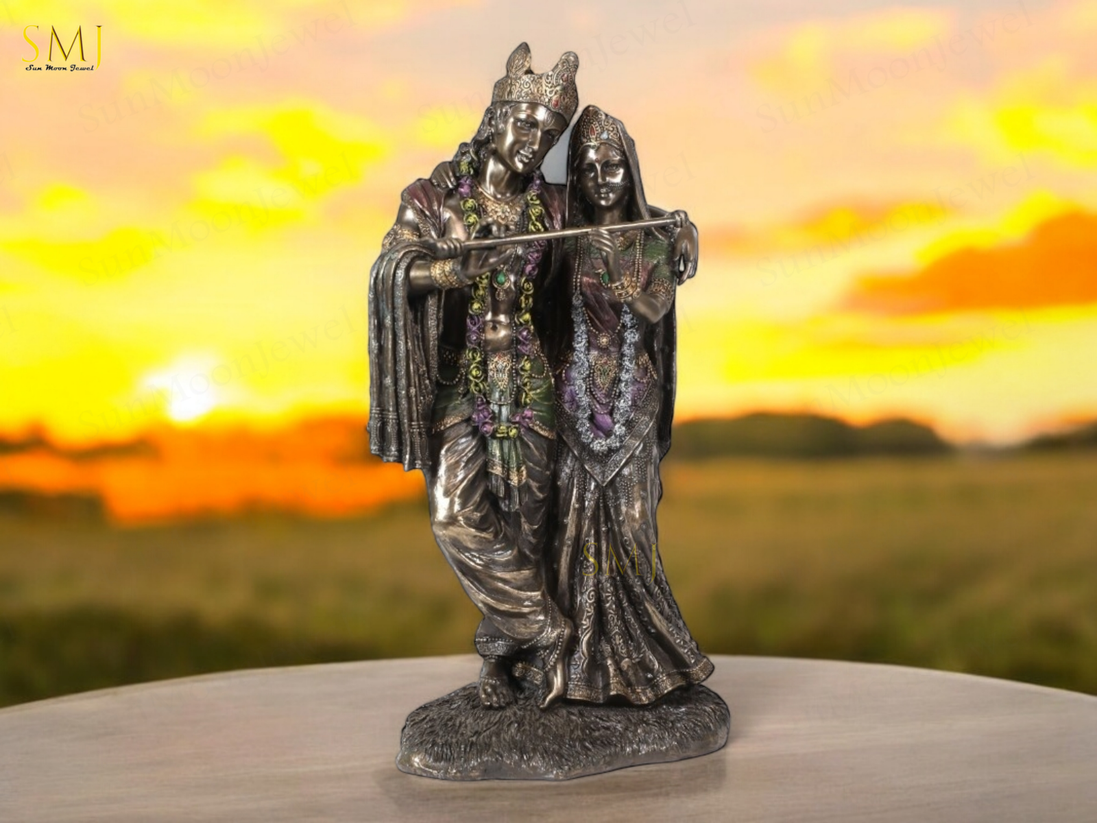 Radha Krishna Statue Handmade Temple Decor Premium Qualit Radha Krishna Gift