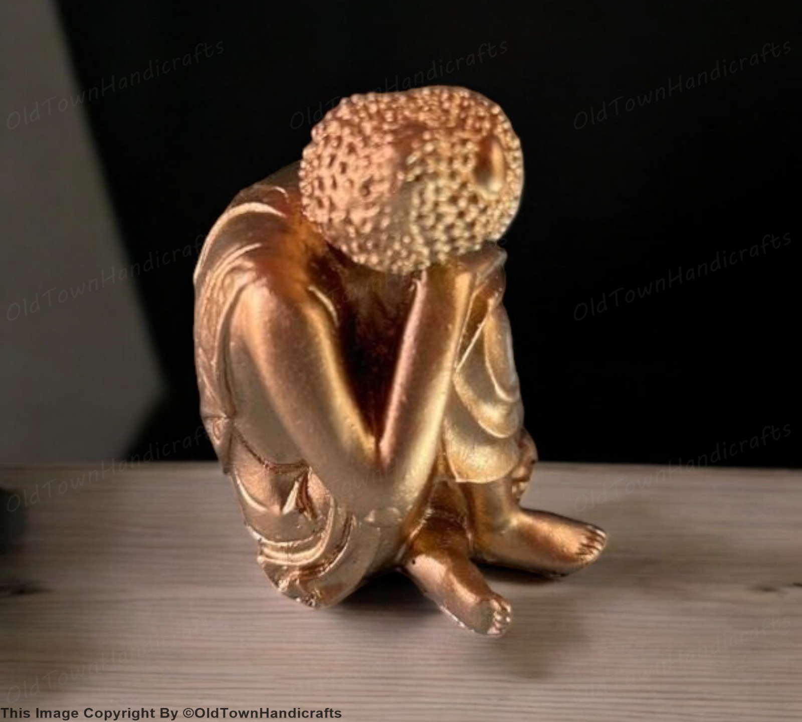 Buddha Resting Idol | Decorative Spiritual Showpiece for Home & Office Decor