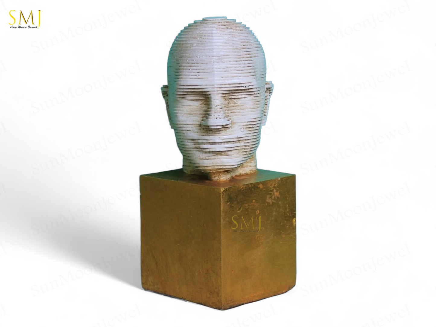 Resin Man Head For Home Decor Man Head Showpiece Man Head Statue Man Head Gift