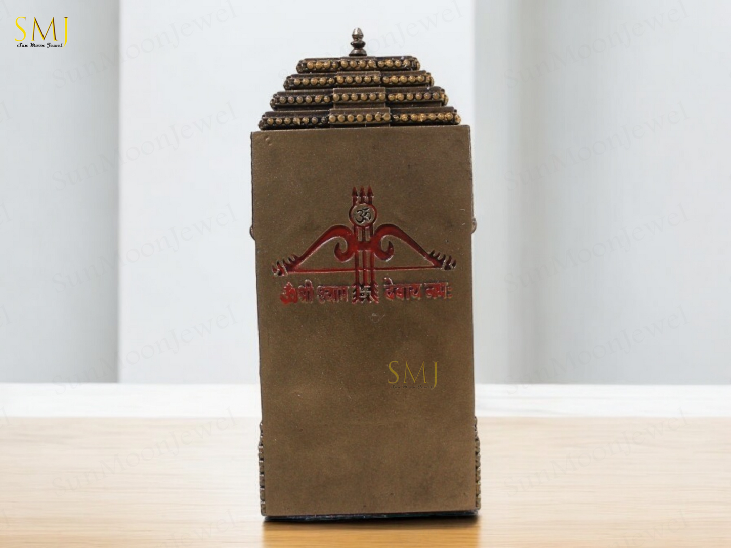 Khatu Shyam Polyresin Statue Bonded Bronze Khatu Shyam Indian God Idol Decor
