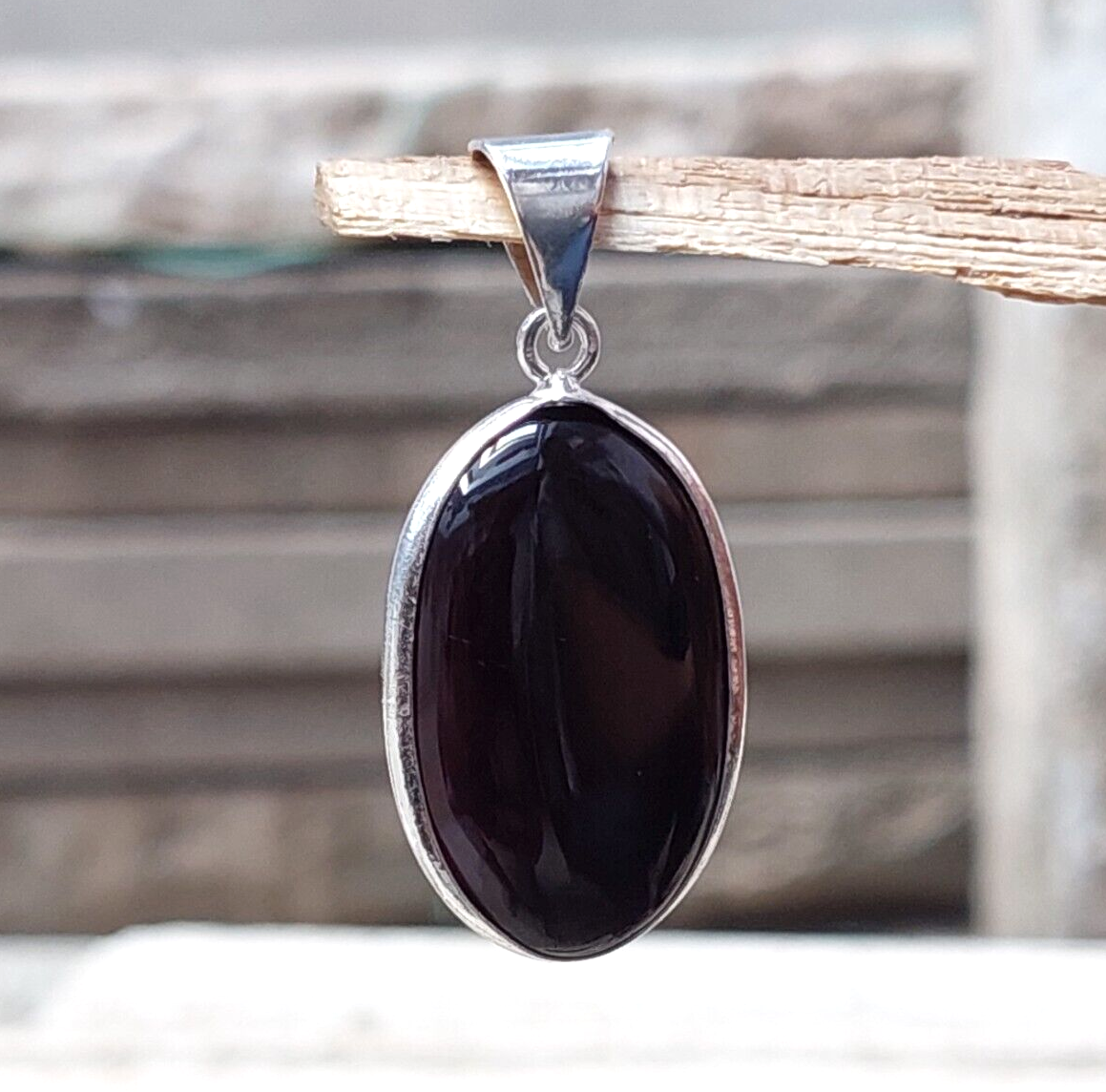 Unique Brown Agate 925 Sterling Silver Gemstone Pendant Jewelry Girls Pendant