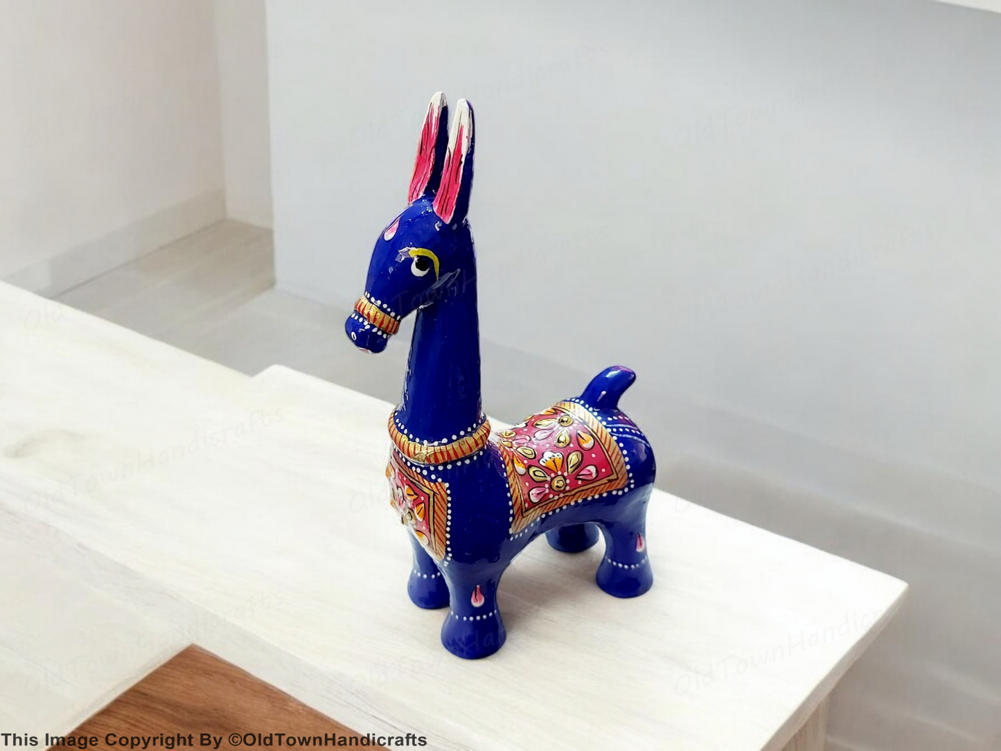 Handcrafted 3" Bankura Horse Statue Rajasthani Art Decor | Unique Gift for Home