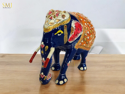 Trunk Down Elephant Trunk Down Elephant Statue Beautiful Indian Handicraft Gift