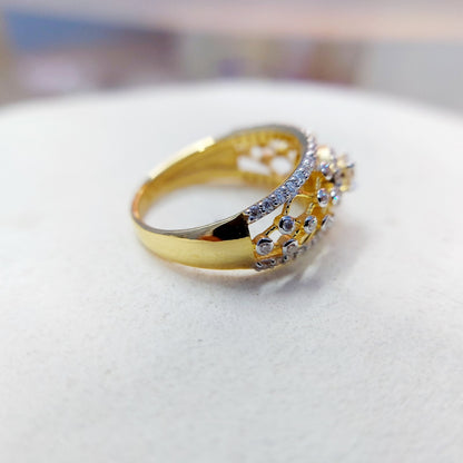Lab Moissanite Engagement Ring Huge Solitaire Halo Anniversary Gift Ring Us5~15