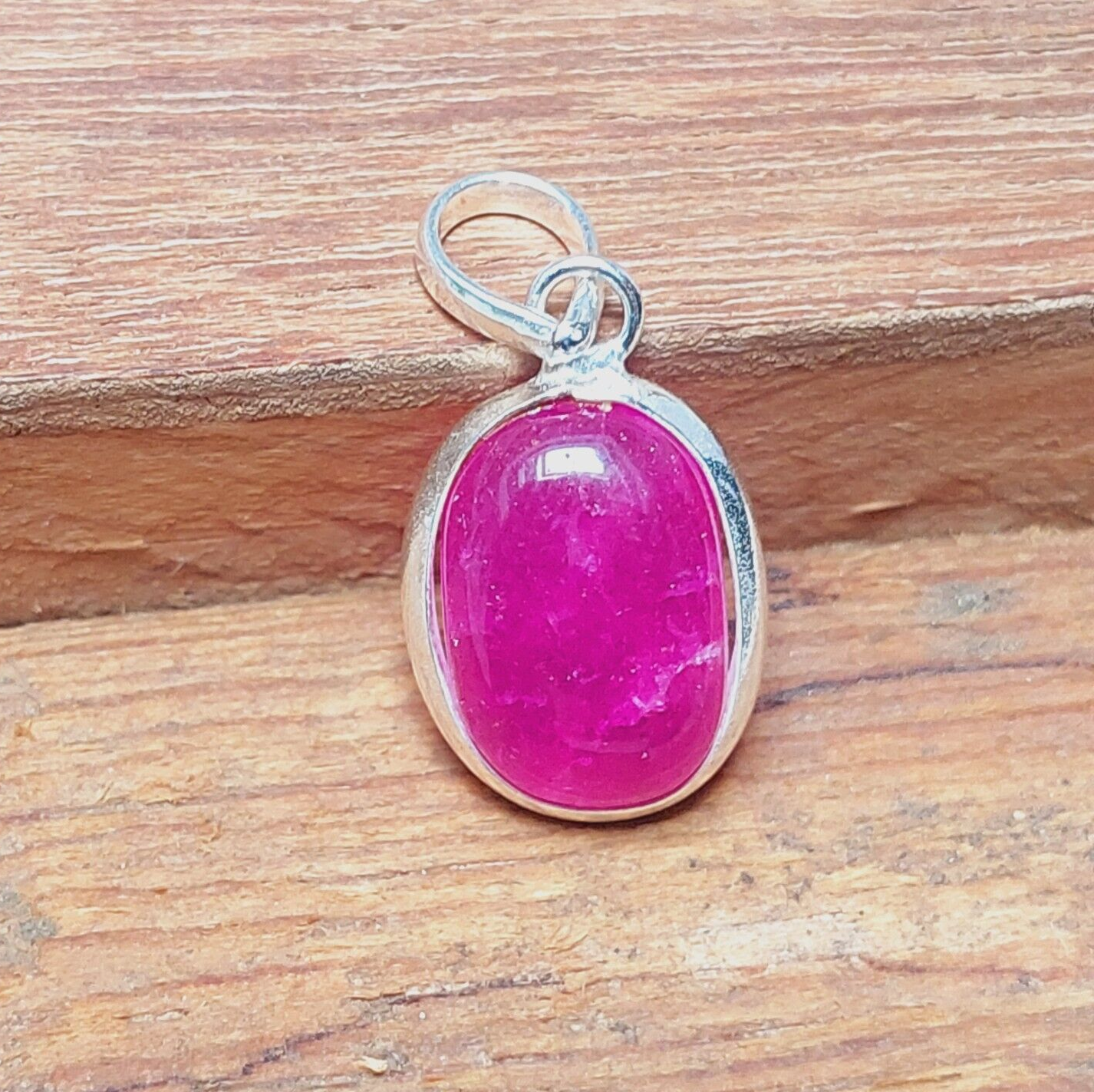 Natural Pink Agate Pendant,925 Sterling Silver Womens Jewelry Gift For Mom