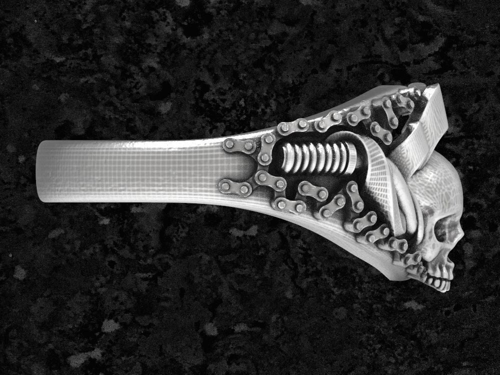 Motorcycle Club Skull Gothic Punisher Biker Ring US7-15 Harley Men Rider Ring